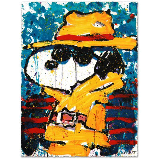 Tom Everhart "Undercover in Beverly Hills" Original Lithograph