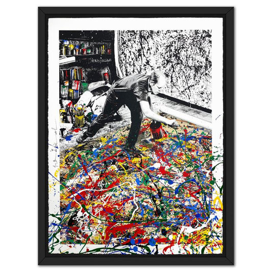 Mr. Brainwash "Freedom Art" Hand Embellished Signed Limited Edition Serigraph