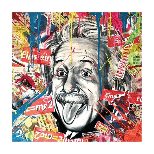 Laura Curiel Funny Einstein 3D Lenticular