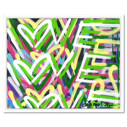 Chris Riggs “Love” Original Artwork on Canvas