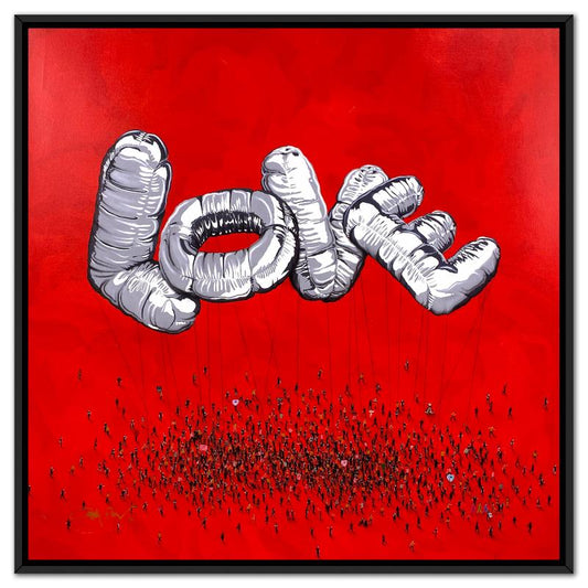 Craig Alan "Populus: Love High" Framed Limited Edition on Canvas