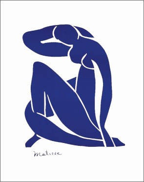 Henri Matisse Blue Nude Offset Lithograph