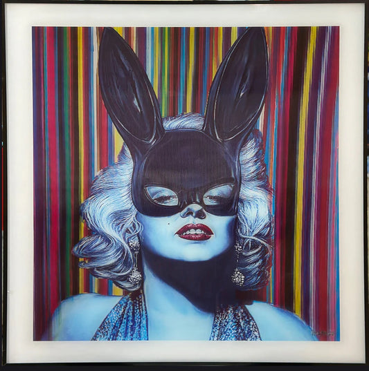 Laura Curiel Marilyn Monroe Bunny 3D Lenticular
