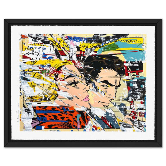 Mr. Brainwash "You Drive Me Crazy" Hand Signed Limited Edition Serigraph