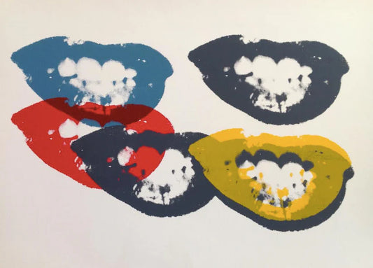 Andy Warhol ''I Love Your Kiss Forever'' Sunday B Morning