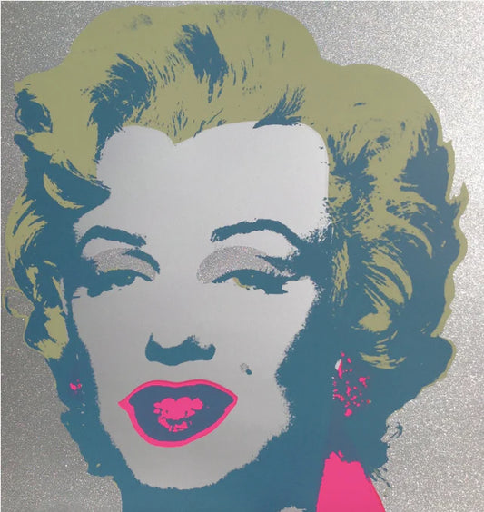 Diamond Dust Marilyn Monroe by Andy Warhol Sunday B. Morning