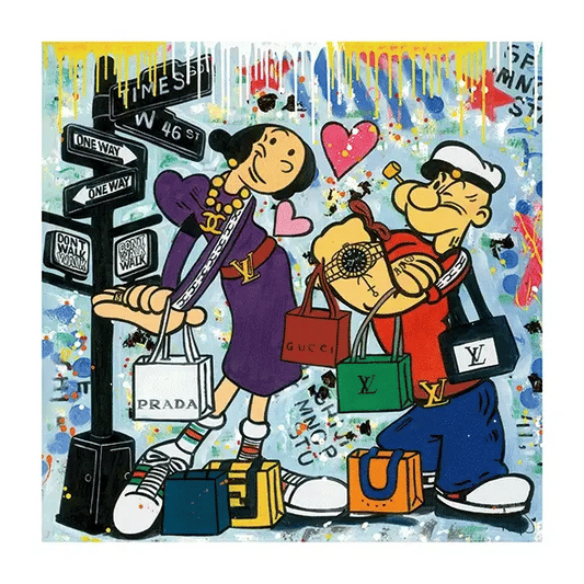 Laura Curiel One Way Popeye 3D Lenticular