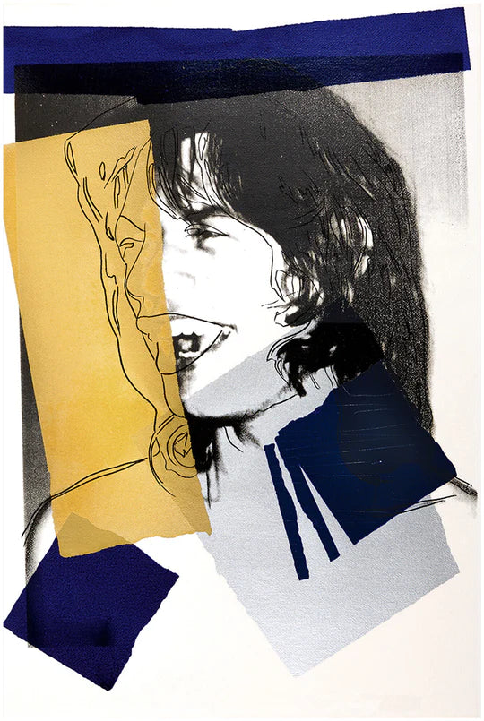 Andy Warhol ''Mick Jagger FS 142, 1975'' Silkscreen
