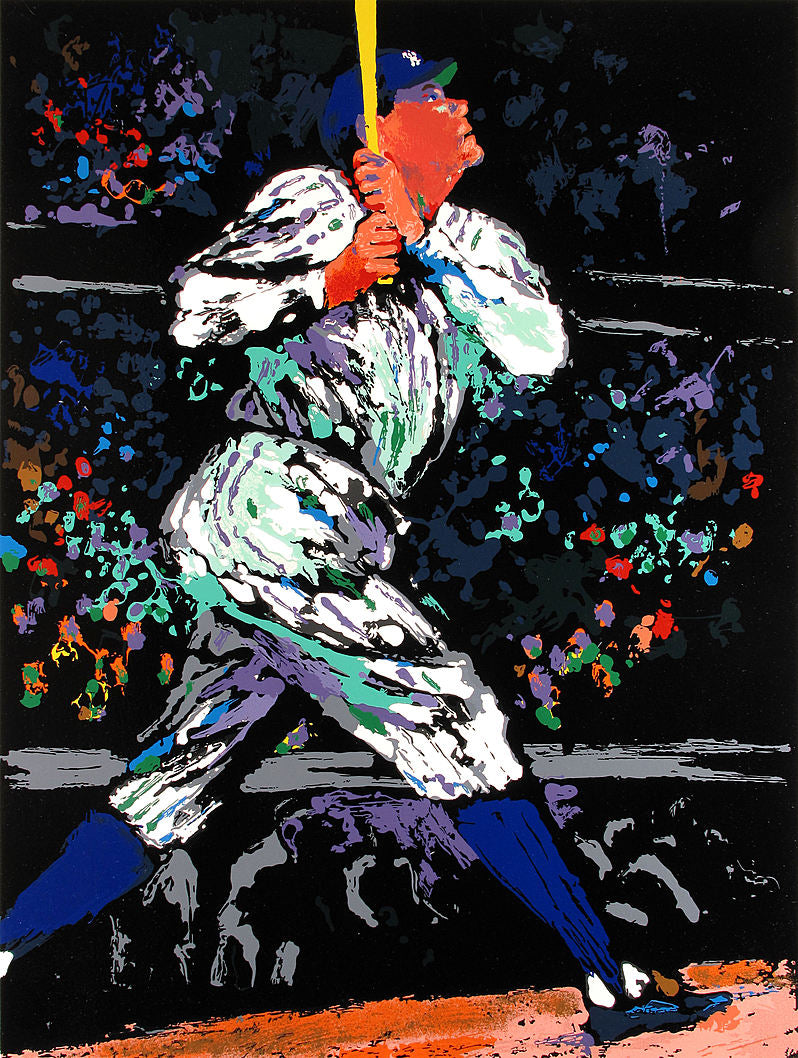 Leroy Neiman “The Babe’’ Serigraph Hand Signed Limited Edition