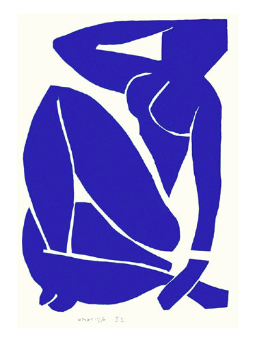 Henri Matisse Blue Nude III Offset Lithograph Female Woman Body