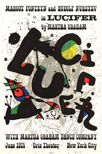 Joan Miro "Lucifer" Lithograph