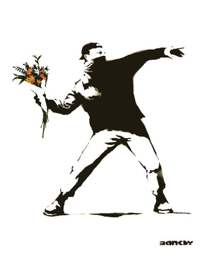 Banksy "Molotov" Poster