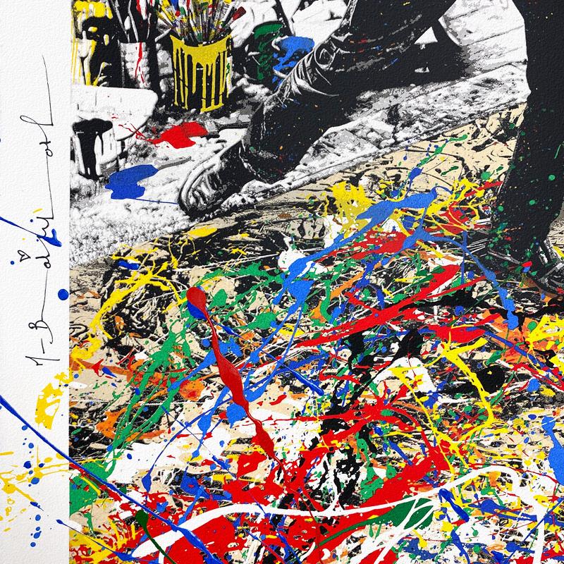 Mr. Brainwash "Freedom Art" Hand Embellished Signed Limited Edition Serigraph