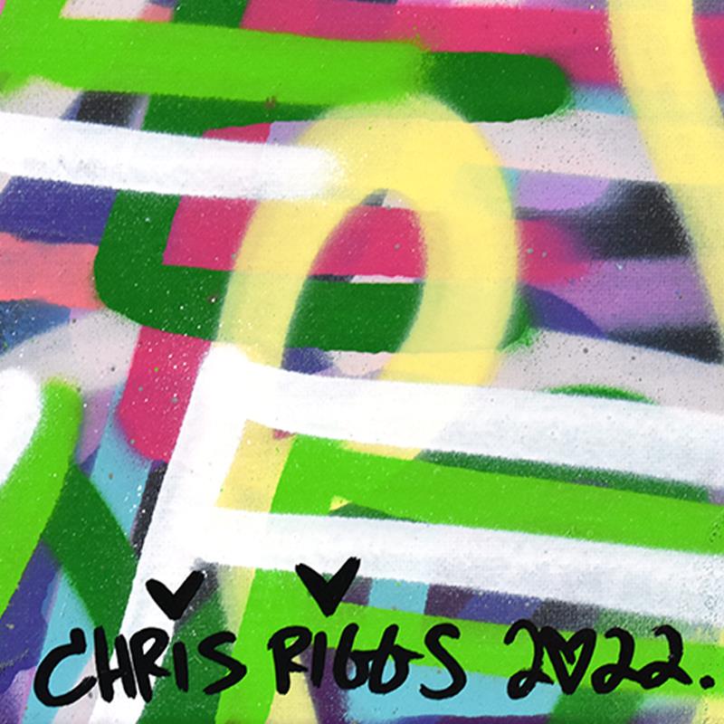 Chris Riggs “Love” Original Artwork on Canvas