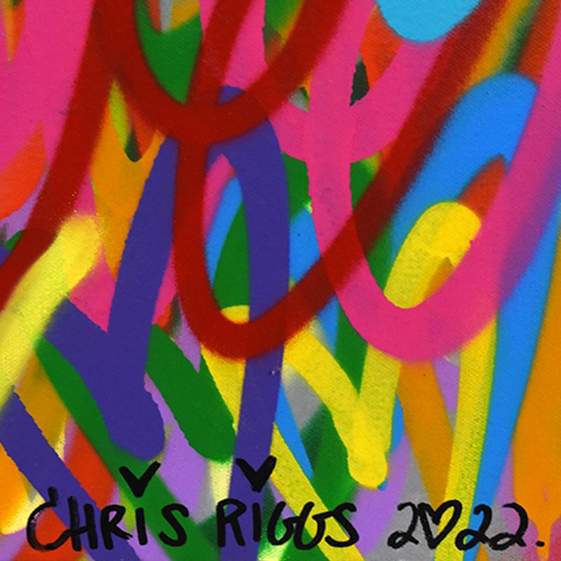 Chris Riggs “Love” Original Artwork on Canvas
