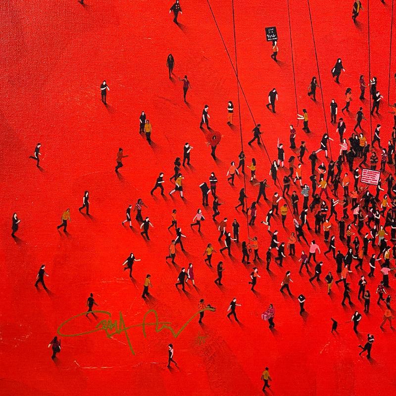 Craig Alan "Populus: Love High" Framed Limited Edition on Canvas