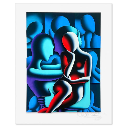 Mark Kostabi, "Contemplation Memory" Limited Edition 3D Construction