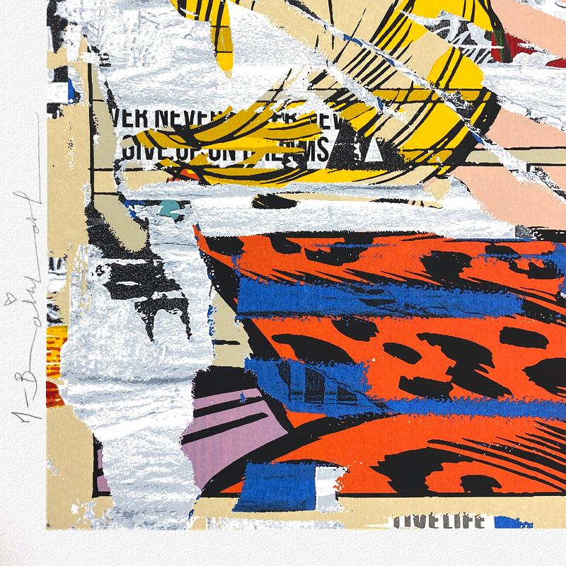 Mr. Brainwash "You Drive Me Crazy" Hand Signed Limited Edition Serigraph
