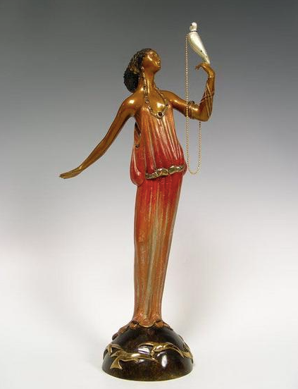 Erte ''Love Goddess" Bronze
